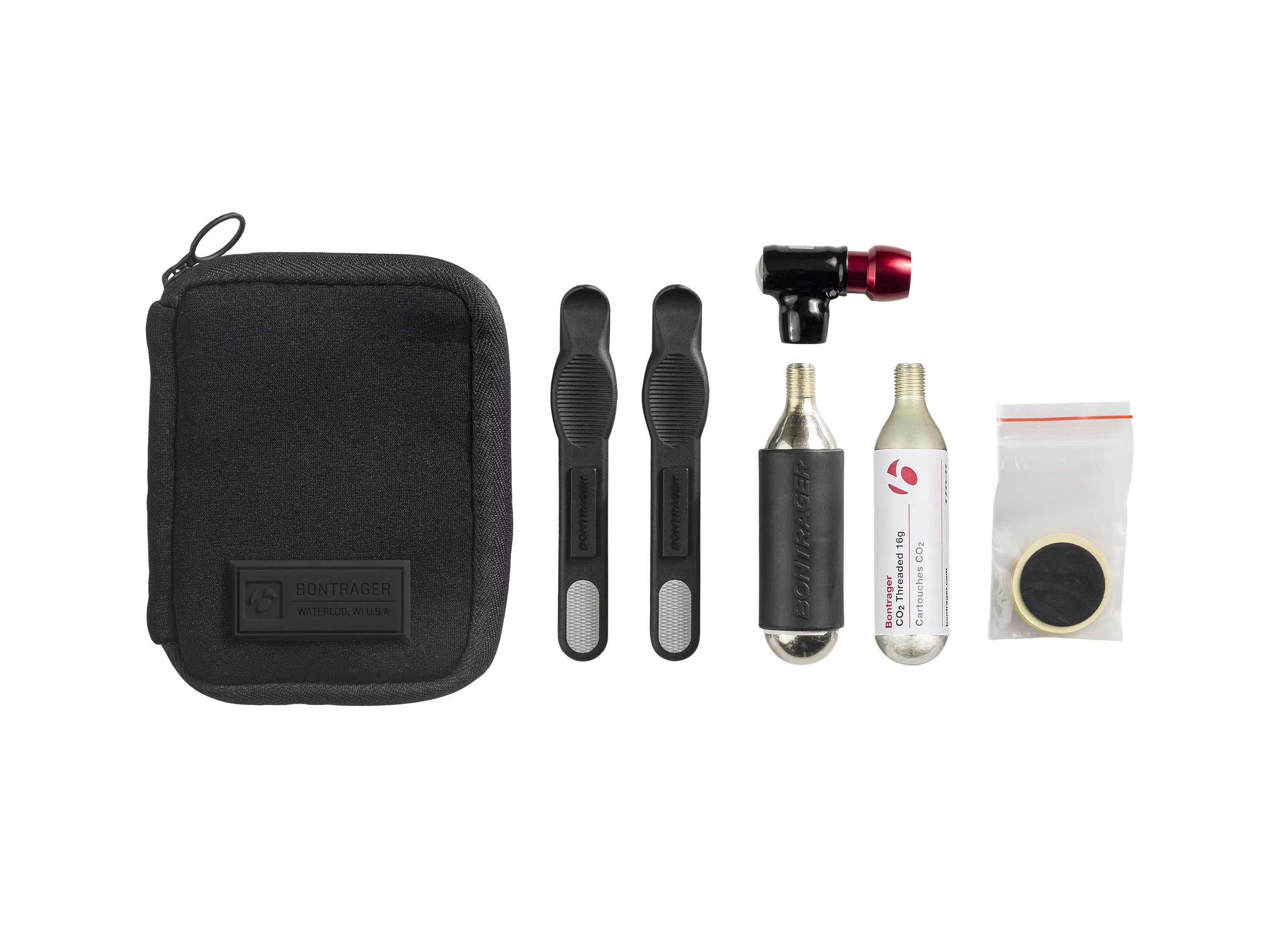  Насос Bontrager Pro Flat Pack One Size Black - Sportex Russia 