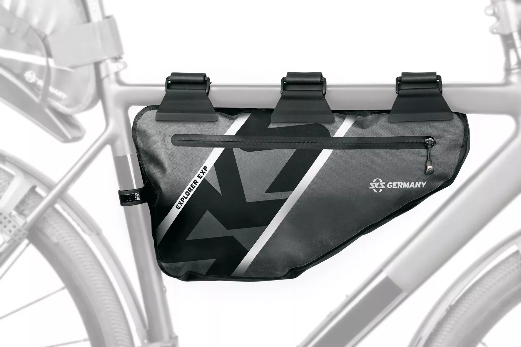  Сумка велосипедная под раму SKS Explorer Exp. Framebag Black - Sportex Russia 